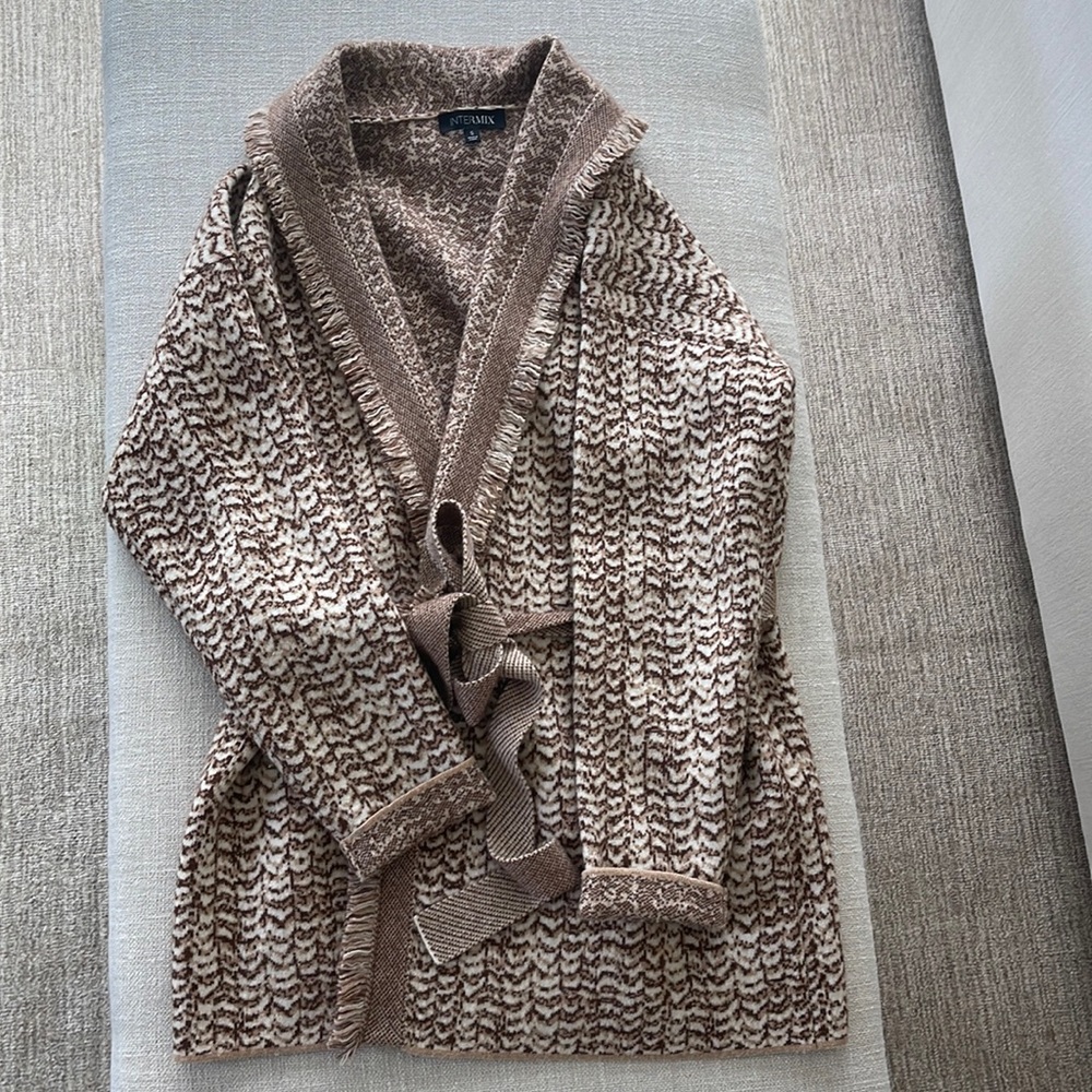 Intermix Wrap Sweater